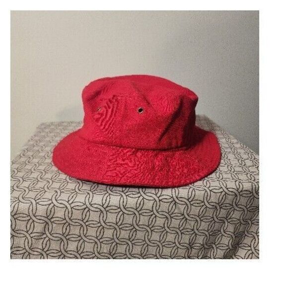 Red Lifeguard Bucket Hat-Officially Licensed- Great for Beach Patrol or Pools - Picture 2 of 2